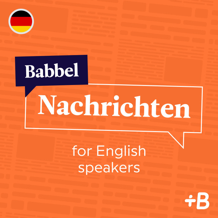 Babbel Nachrichten – for English speakers – S2 artwork
